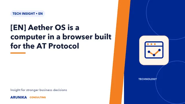 [EN] Aether OS is a computer in a browser built for the AT Protocol