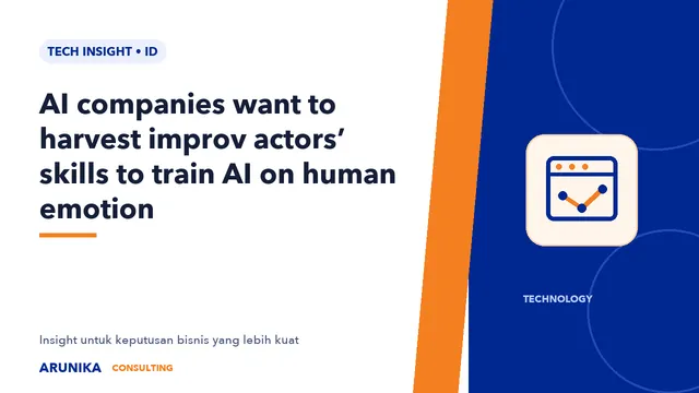 AI companies want to harvest improv actors’ skills to train AI on human emotion